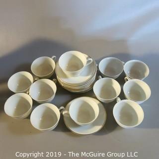 Ceramics - 12 Cups and Saucers 'Made in Japan"