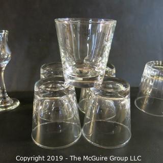 Mixed Glassware x12  incl x5 Libby 