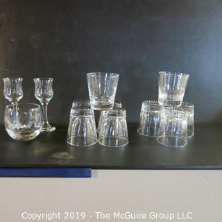 Mixed Glassware x12  incl x5 Libby 