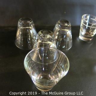 Mixed Glassware x11 shot glasses  incl 5 x Libby