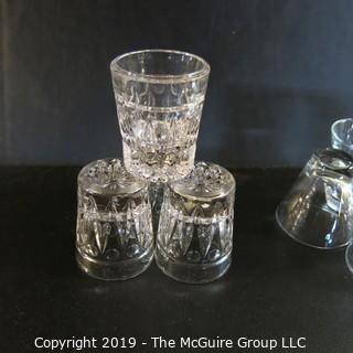 Mixed Glassware x11 shot glasses  incl 5 x Libby