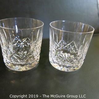 Mixed Glassware x10  incl etched & cut