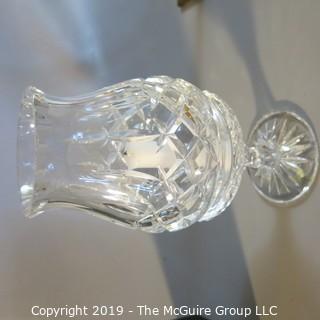 Gorham Lead Crystal Candle Sconce