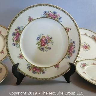 Haviland Limoges Ivory China x5 Flowers