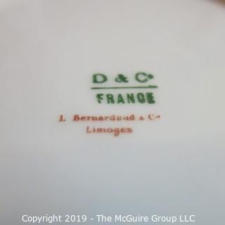 Limoge Dessert Plates by D&G - Bernardead & Co