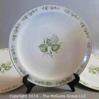 China Dinner Plates x3 Krauthein - Summer Bloom - Franconia