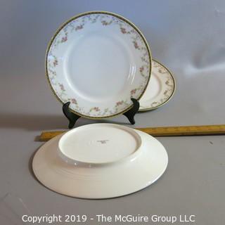 Haviland Limoges Ivory China x3 "Spa" pattern