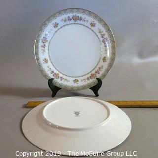 Noritake Dinner Plate x2 "Rossette"