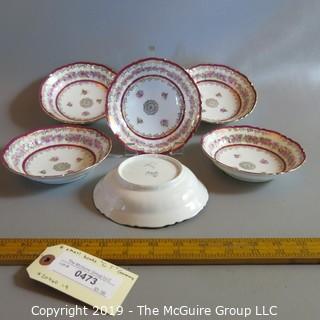 Fine China Art Plates x6 - C.T. Germany pattern #