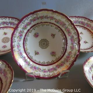 Fine China Art Plates x6 - C.T. Germany pattern #