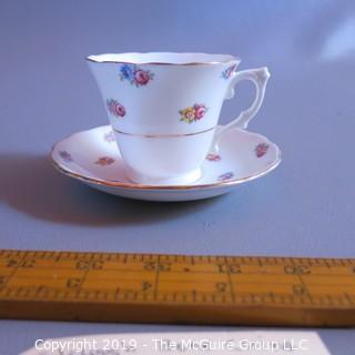 Fine China - Cup and Saucer - Colclough England - Rose theme