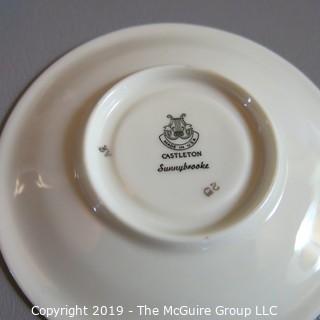 Fine China - Plates Cups and Saucers - Castelton USA - Sunnybrooke