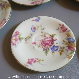 Fine China - Plates Cups and Saucers - Castelton USA - Sunnybrooke