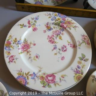 Fine China - Plates Cups and Saucers - Castelton USA - Sunnybrooke