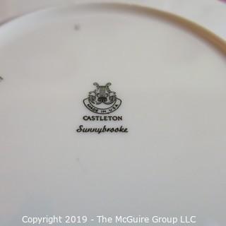 Fine China - Plates Cups and Saucers - Castelton USA - Sunnybrooke