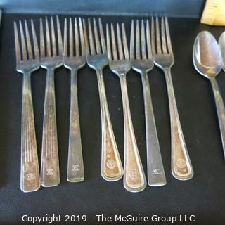 Advertising : Flatware from various Hotels : Hilton - Omni