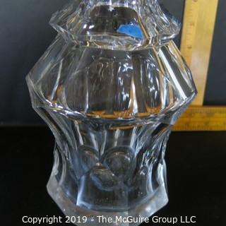 Crystal: Lead Crystal Decanter w/ stopper