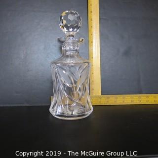 Crystal: Cut Crystal Decanter w/ Stopper  WATERFORD