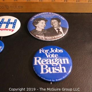 Historical: Political: Campaign Buttons : LBJ