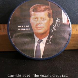 Historical: Political: Campaign Buttons : Kennedy