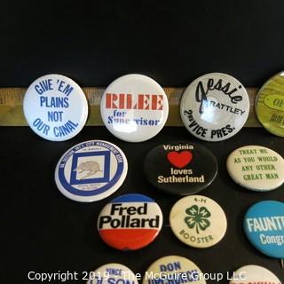 Historical: Political: Campaign Buttons : Official Button