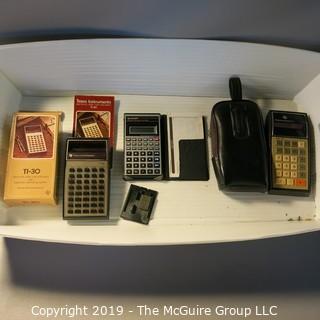 VTG Electronic Calculators: TI x2 and Casio