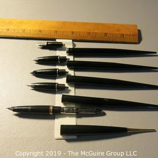 Office Supplies: 5 NIB pens Scheaffer