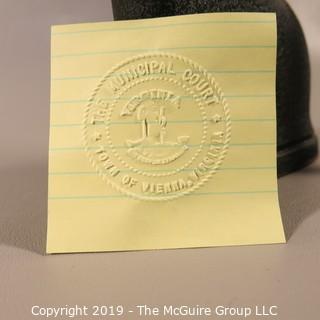 Office: Historical: The Municipal Court - Vienna VA - Document Embosser