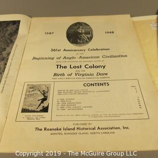 Ephemera: Historical: Program from production of "The Lost Colony" 1948 + prints