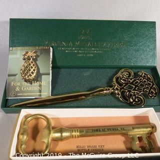 Collectible: Office: Historical: Vienna: Brass Items #1