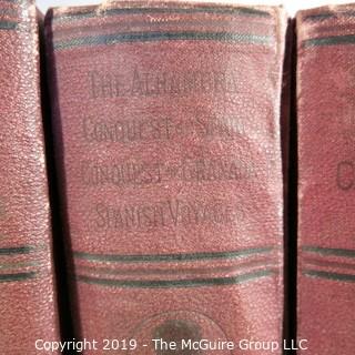 Book: Vintage: Historical: Washington Irving - x5 various titles - some with condition issues