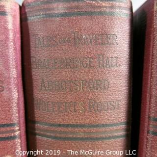 Book: Vintage: Historical: Washington Irving - x5 various titles - some with condition issues