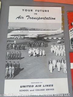 Collection including aviation ephemera; history of Arlington, VA; and dark room phamplets 