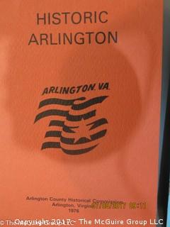 Collection including aviation ephemera; history of Arlington, VA; and dark room phamplets 