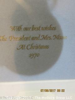 1970 WH Gift of President and Mrs. Nixon 