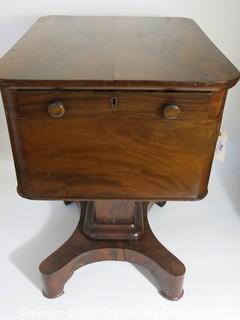 Furniture: Vintage: Antique: Multidrawer Table (see all photos)