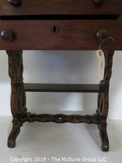 Furniture: Vintage: Antique: Multidrawer  Bedroom Table (see all photos)