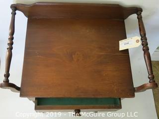 Furniture: Vintage: Antique: Single drawer  Bedroom Table (see all photos)