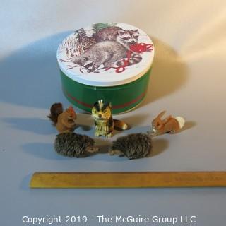 Collectible: WYSIWYG: Christmas #3 Animal Soft Figurines West Germany