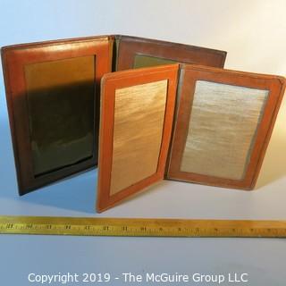 Collectible: Vintage:  Leather (Travel?) Photograph Frames