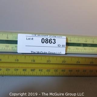 Office Supplies: 2 Engineering Rulers