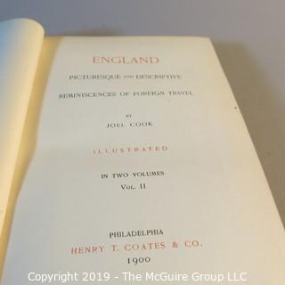 Collectible: Books: Vintage: Historic: x3 Greece and England