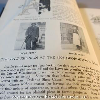 Collectible: Books: Vintage: Historic: Class of 1908 Reunion Virginia