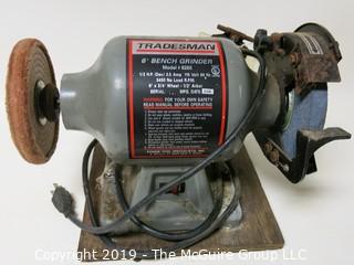 1/2 HP Tradesman 6" Bench Grinder; model #8265