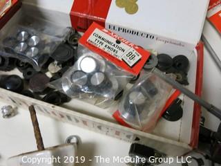 Collection of M-C Electronic Components including switches, timers and dials