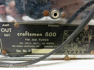 M-C Tube Craftsmen 800; FM-Am Tuner; 65 watts