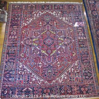 Collectible: Antique: Textile: Oriental Rug: Large 89x108"