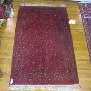 Collectible: Antique: Textile: Oriental Rug: Large 63x104 (TMG 705)