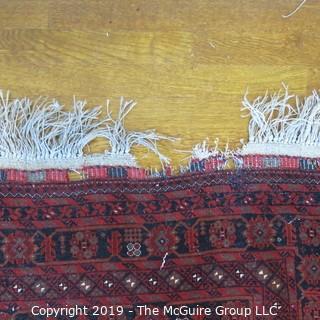 Collectible: Antique: Textile: Oriental Rug: Large 63x104 (TMG 705)