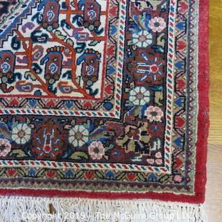 Collectible: Antique: Textile: Oriental Rug: Large 52x82" (TMG 715)